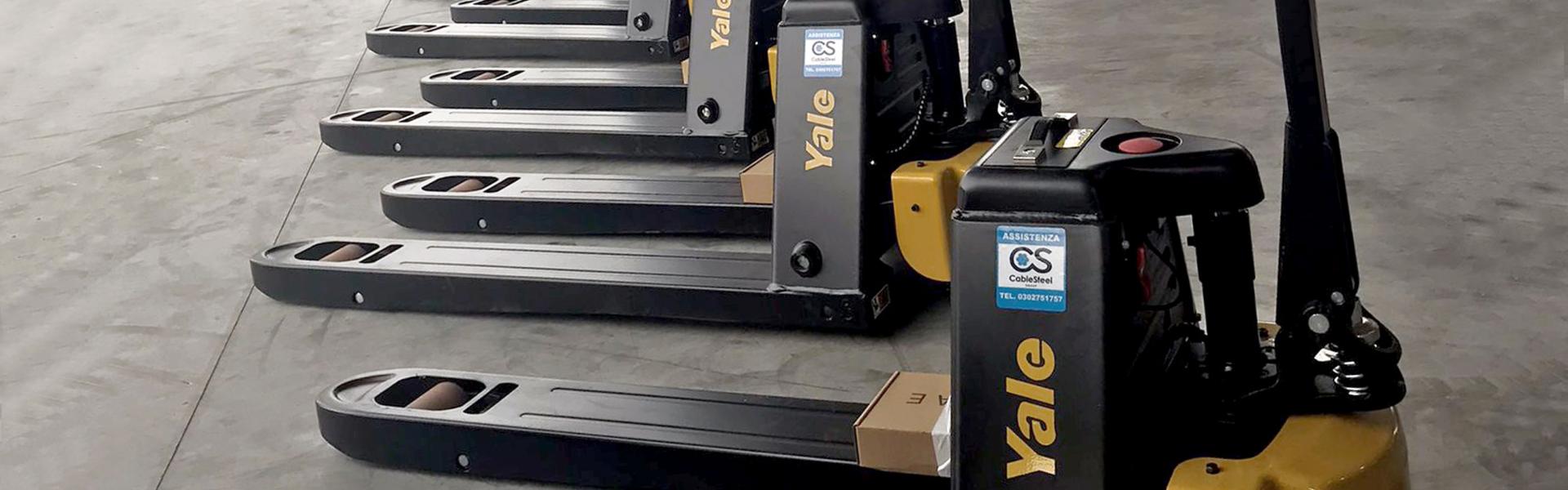 Nuovo transpallet compatto YALE MPC15